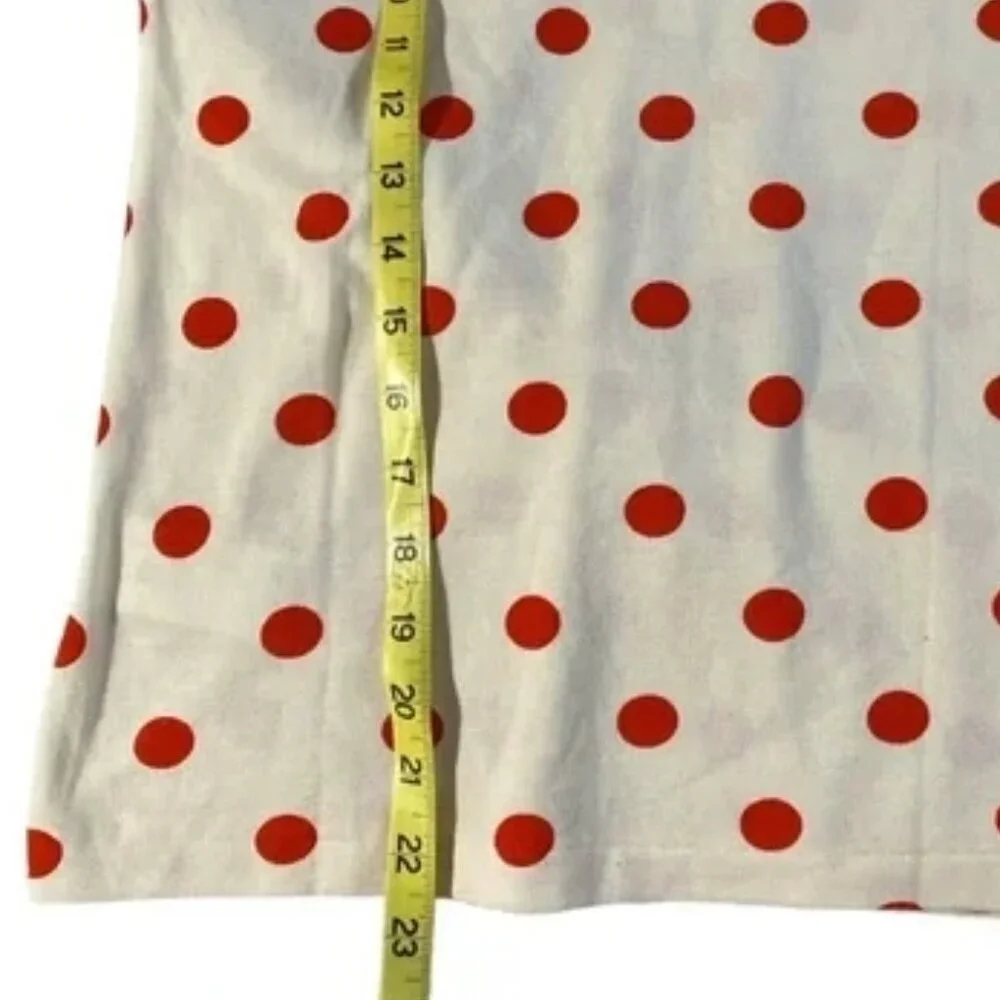 NIB Lacoste Girls Polka Dot Collared Short Sleeve Polo Shirt - Picture 11 of 11